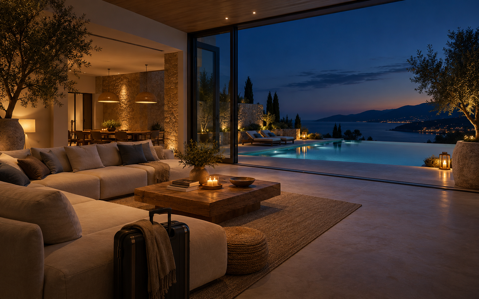 Villa contemporaine avec piscine, gérée depuis StayVault